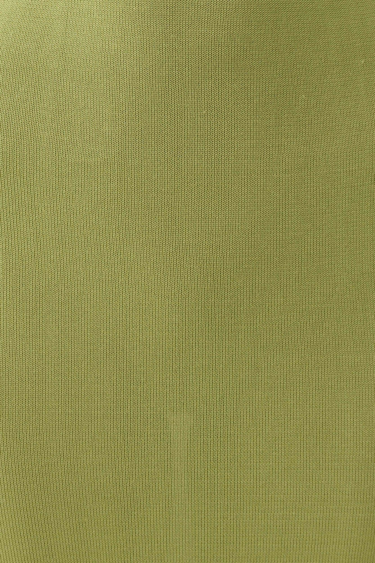 Ashtin Cross Front Knit Maxi Dress - Olive