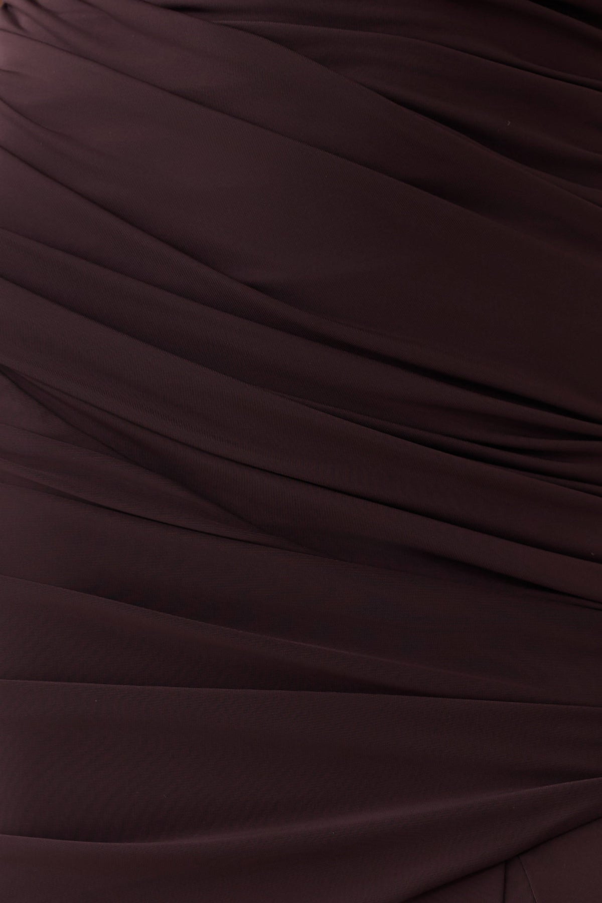 Kaiydo Gathered Centre Wire Maxi Dress - Chocolate