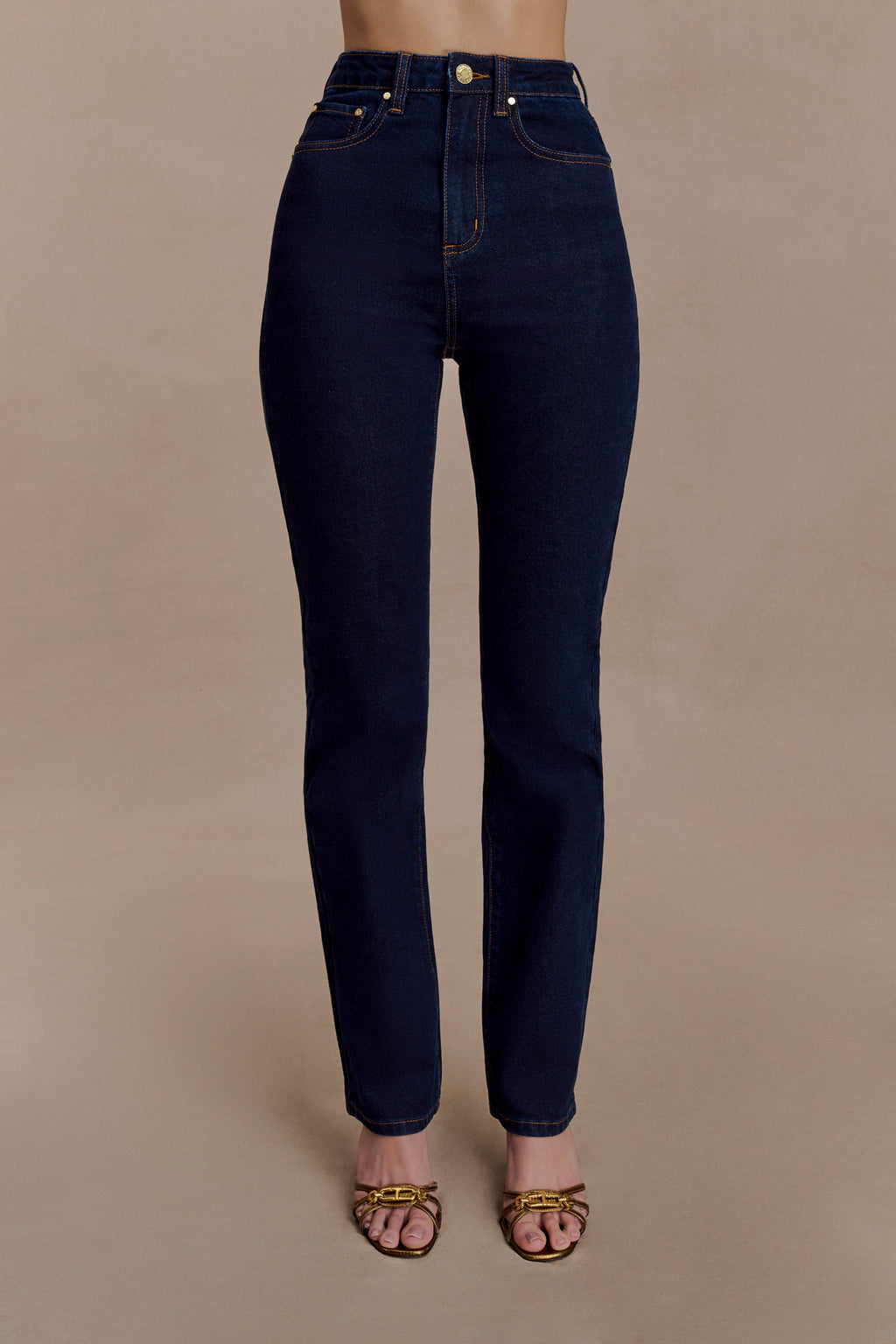 Janessa Skinny Denim Jeans- Indigo Blue