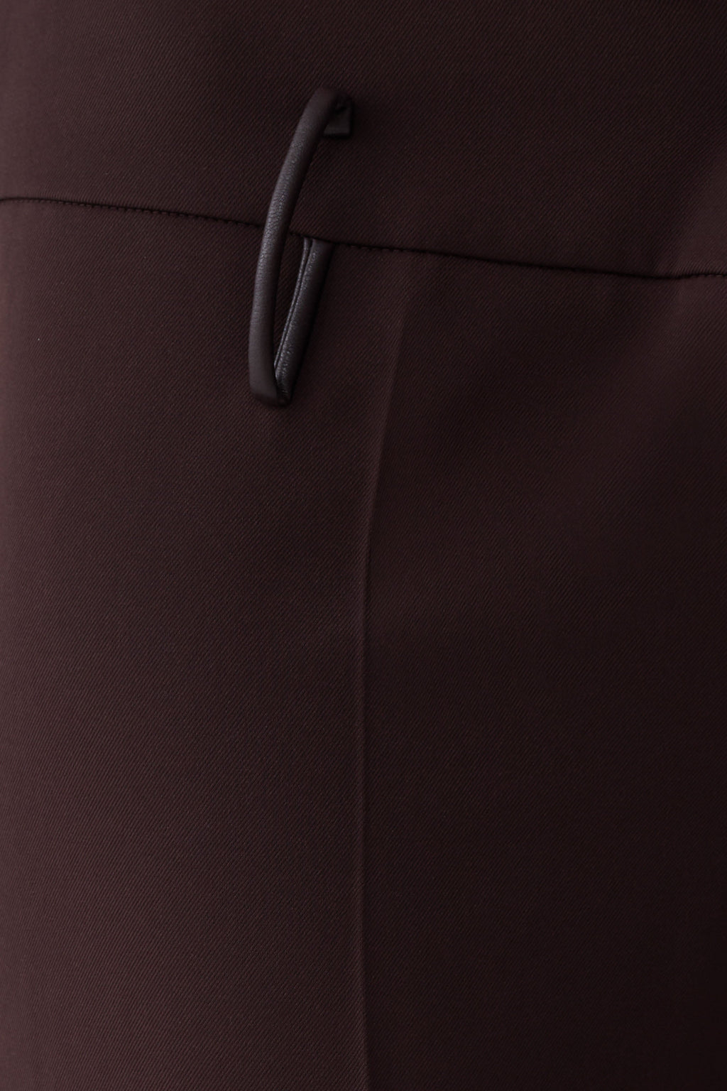 Brooke Straight Leg Suiting Pant - Burgundy