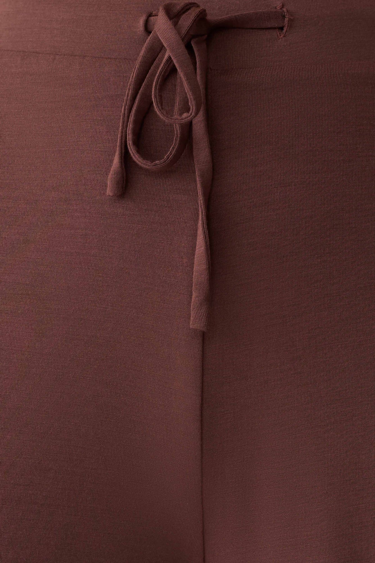 Dewi Wide Leg Modal Pants - Chocolate