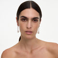 Crystal Pearl Droplet Earring