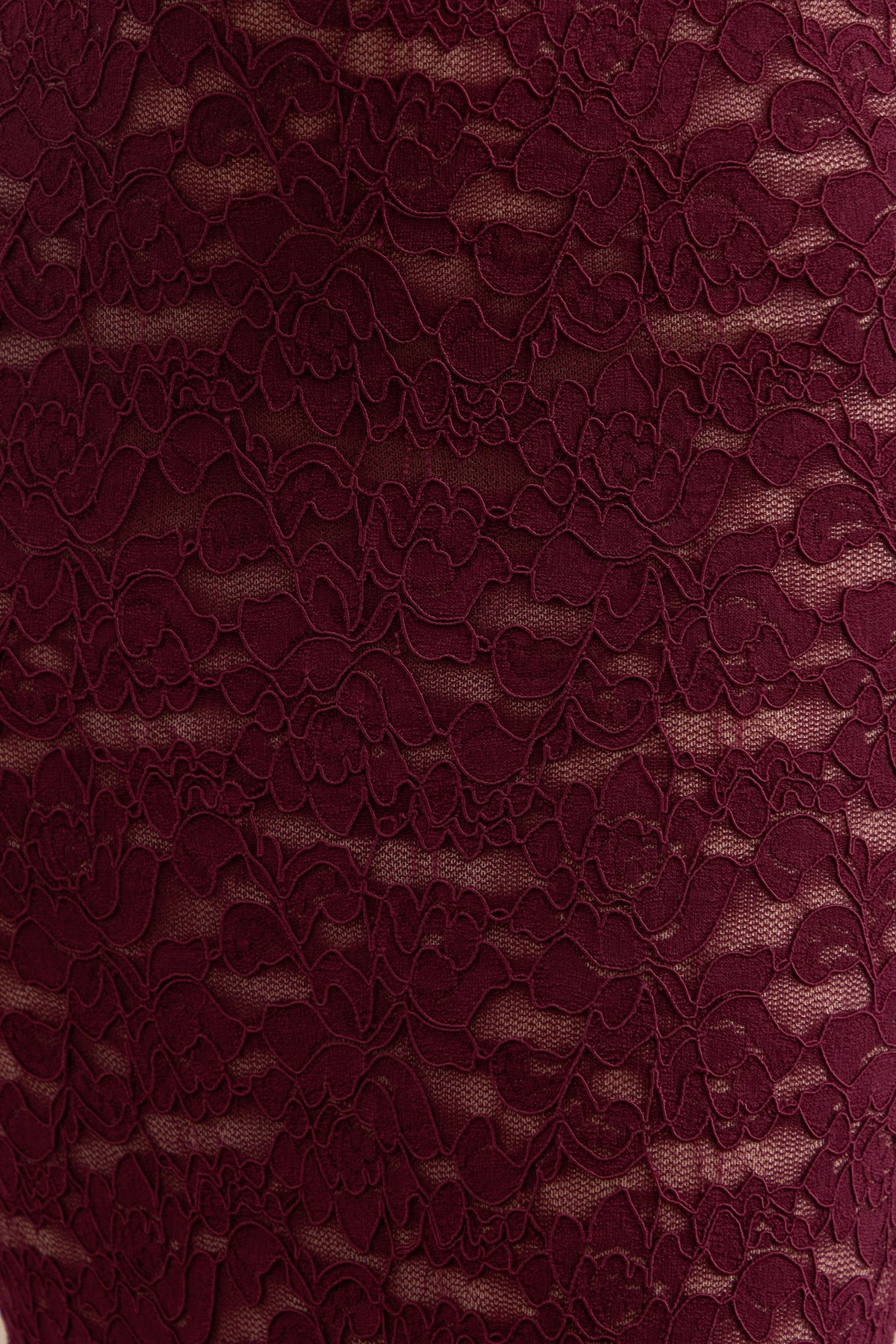 Vesalia | Burgundy Lace Maxi Skirt
