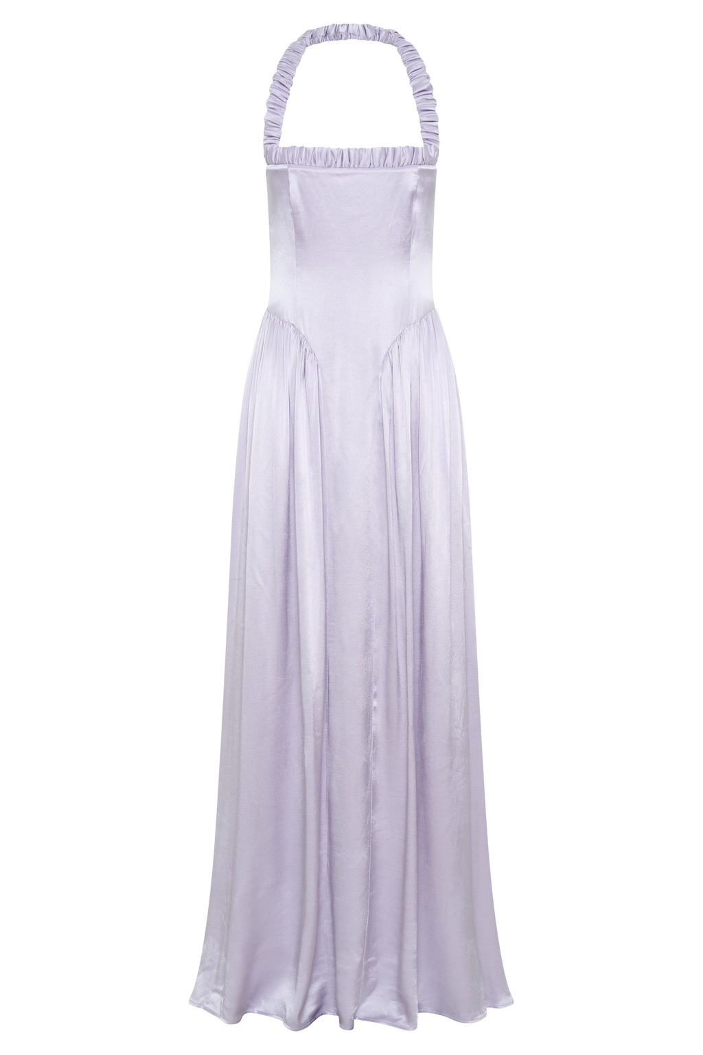 Coco Dropped Waist Maxi Dress - Lilac
