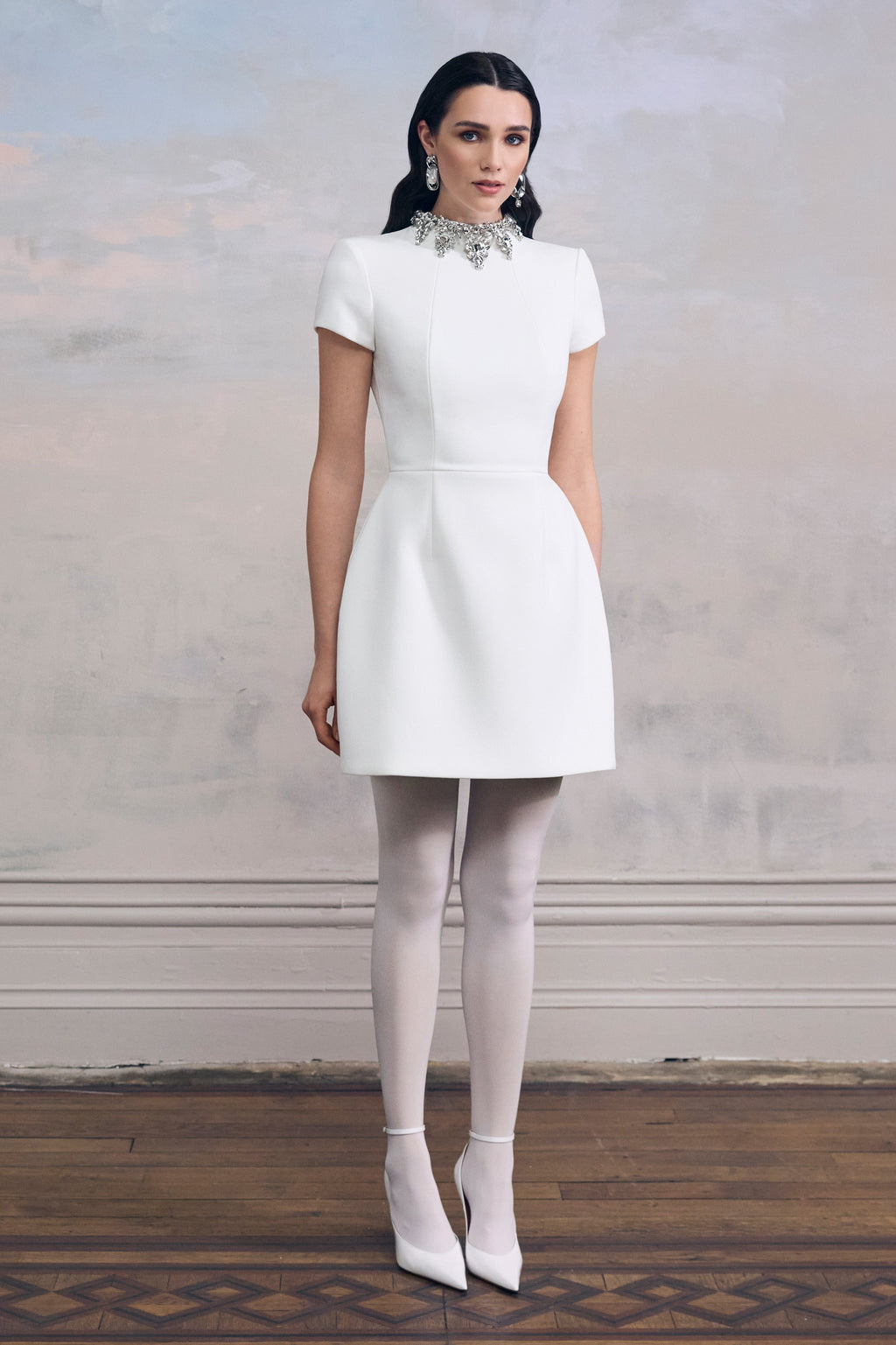 Regan White Dress