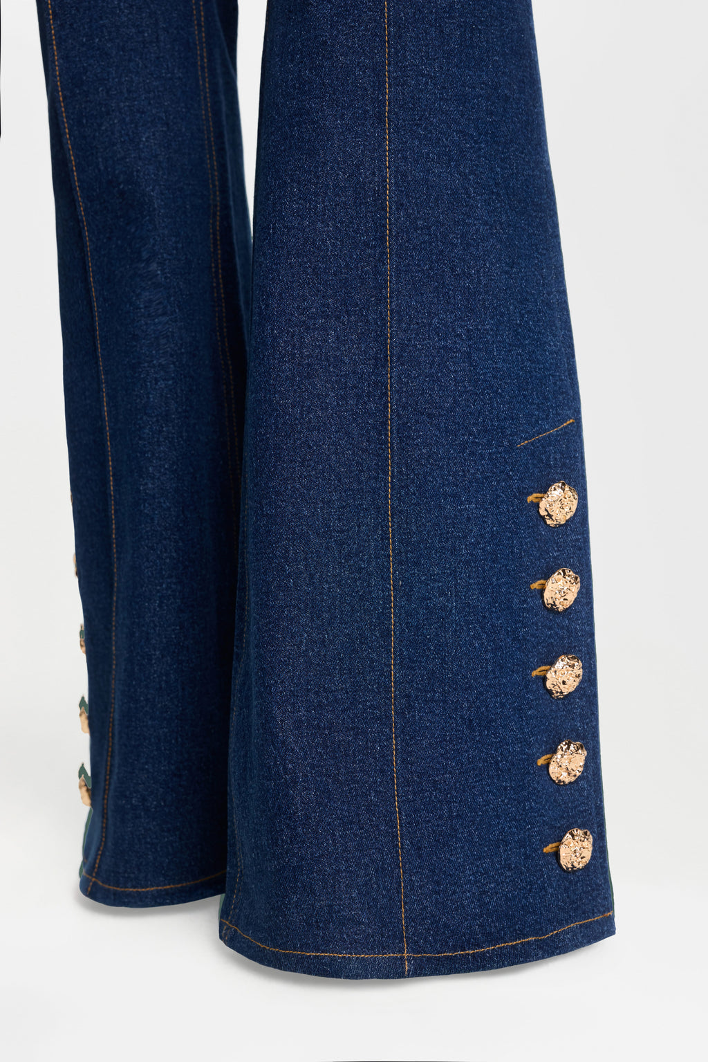 KENDRA DARK DENIM TROUSERS