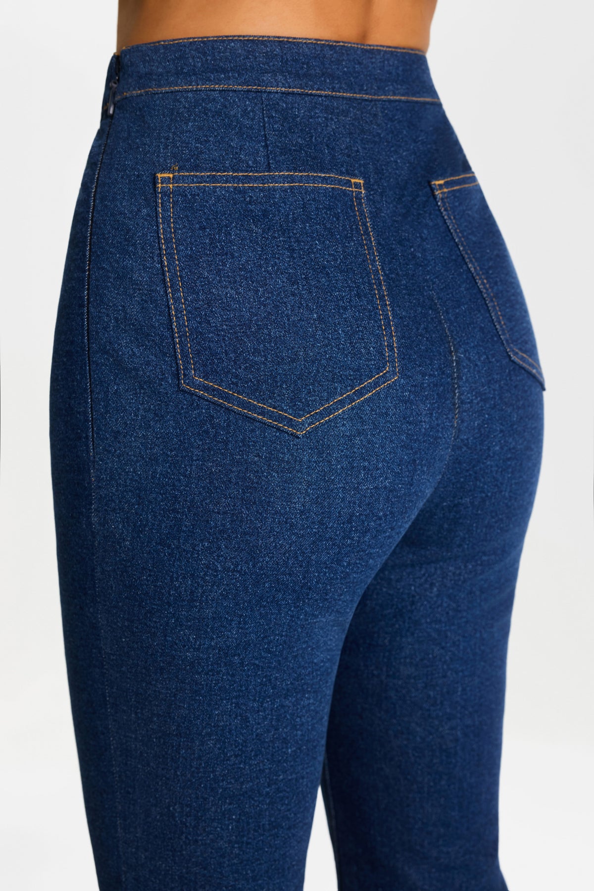 KENDRA DARK DENIM TROUSERS