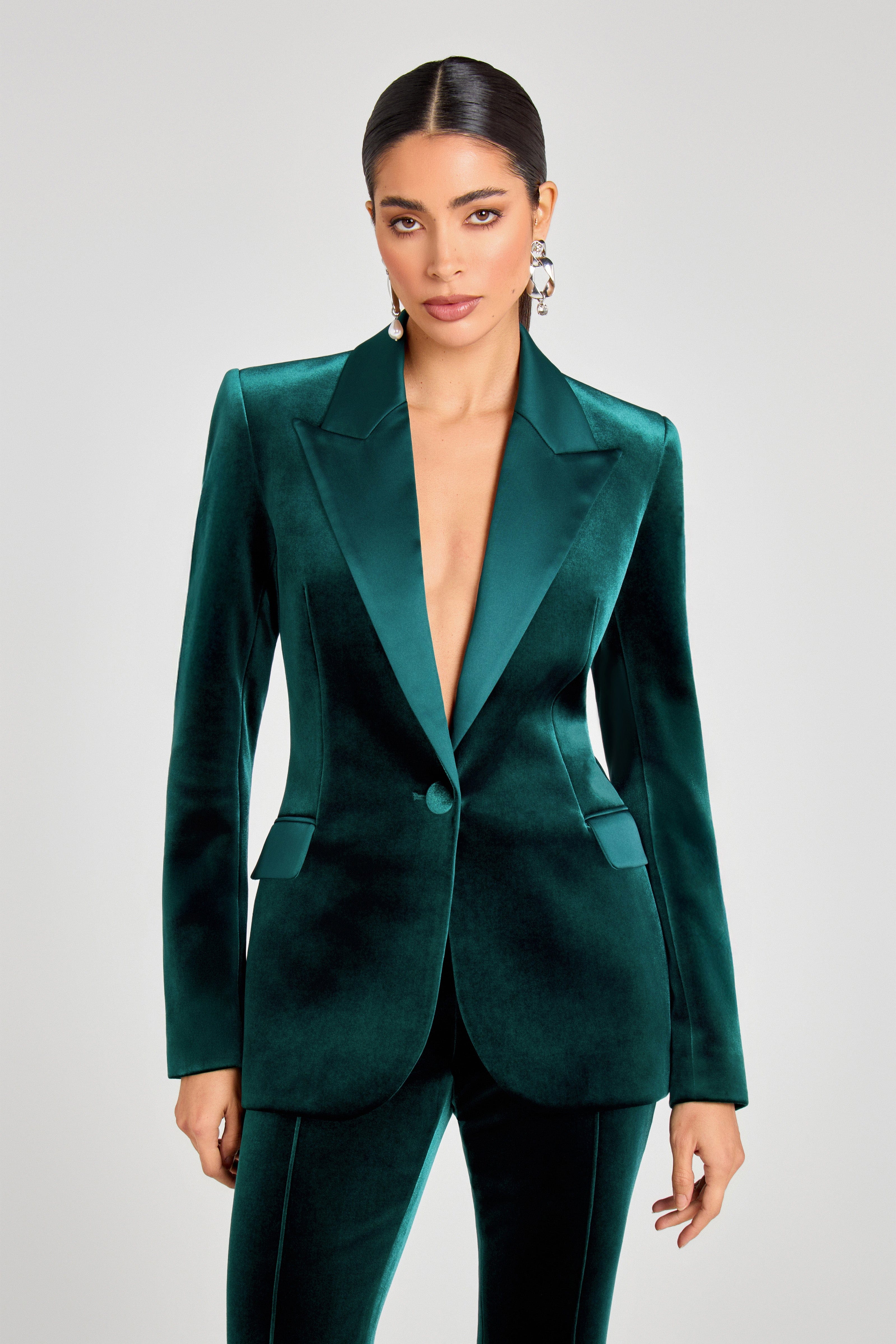 Beatrice Green Blazer