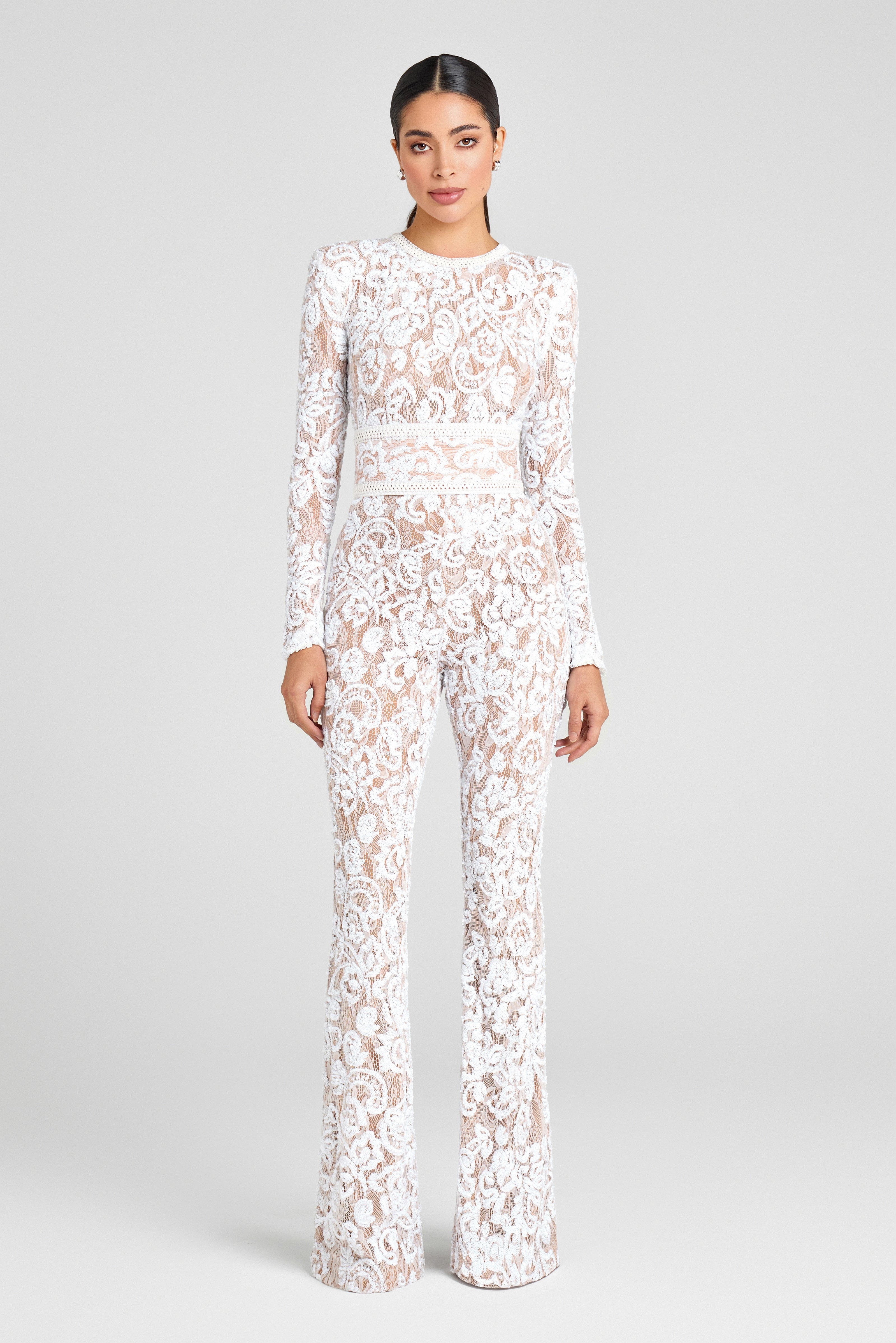 Bella White Jumpsuit
