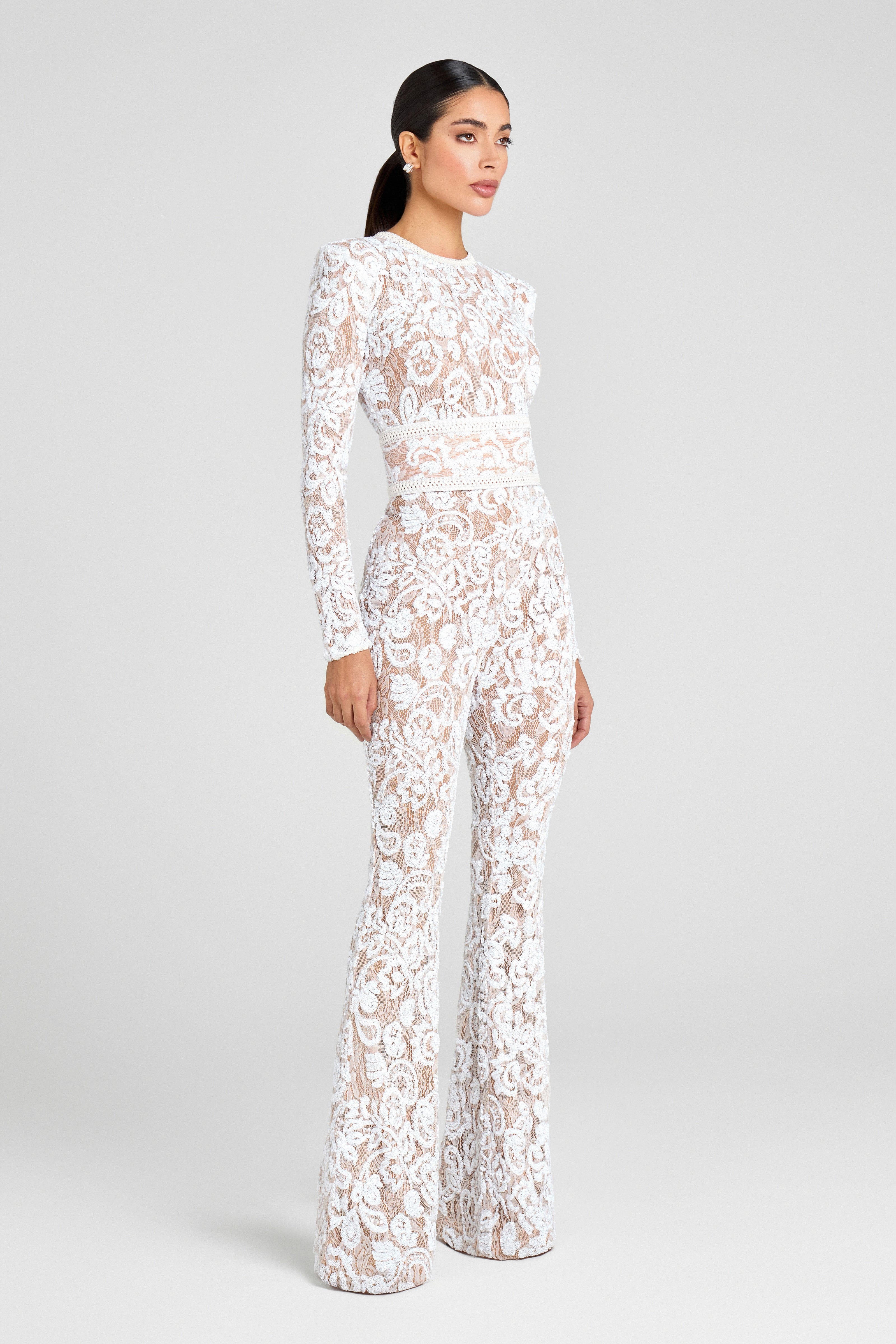 Bella White Jumpsuit