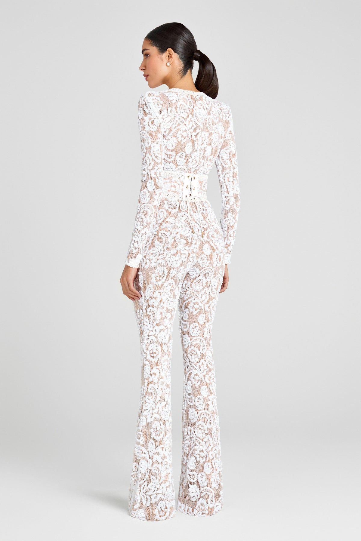 Bella White Jumpsuit