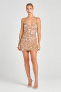 Cleo Champagne Dress