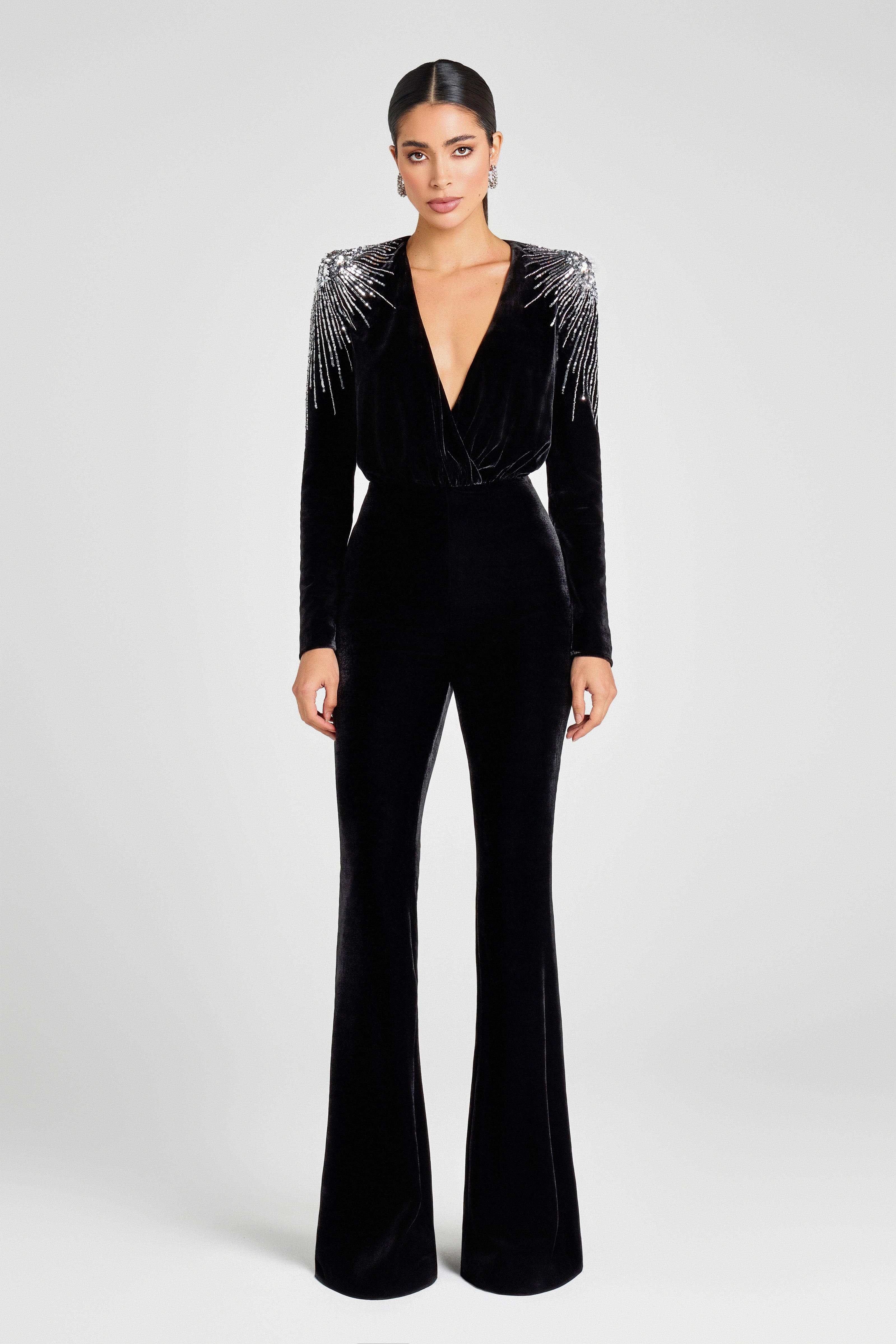 Giselle Black Jumpsuit