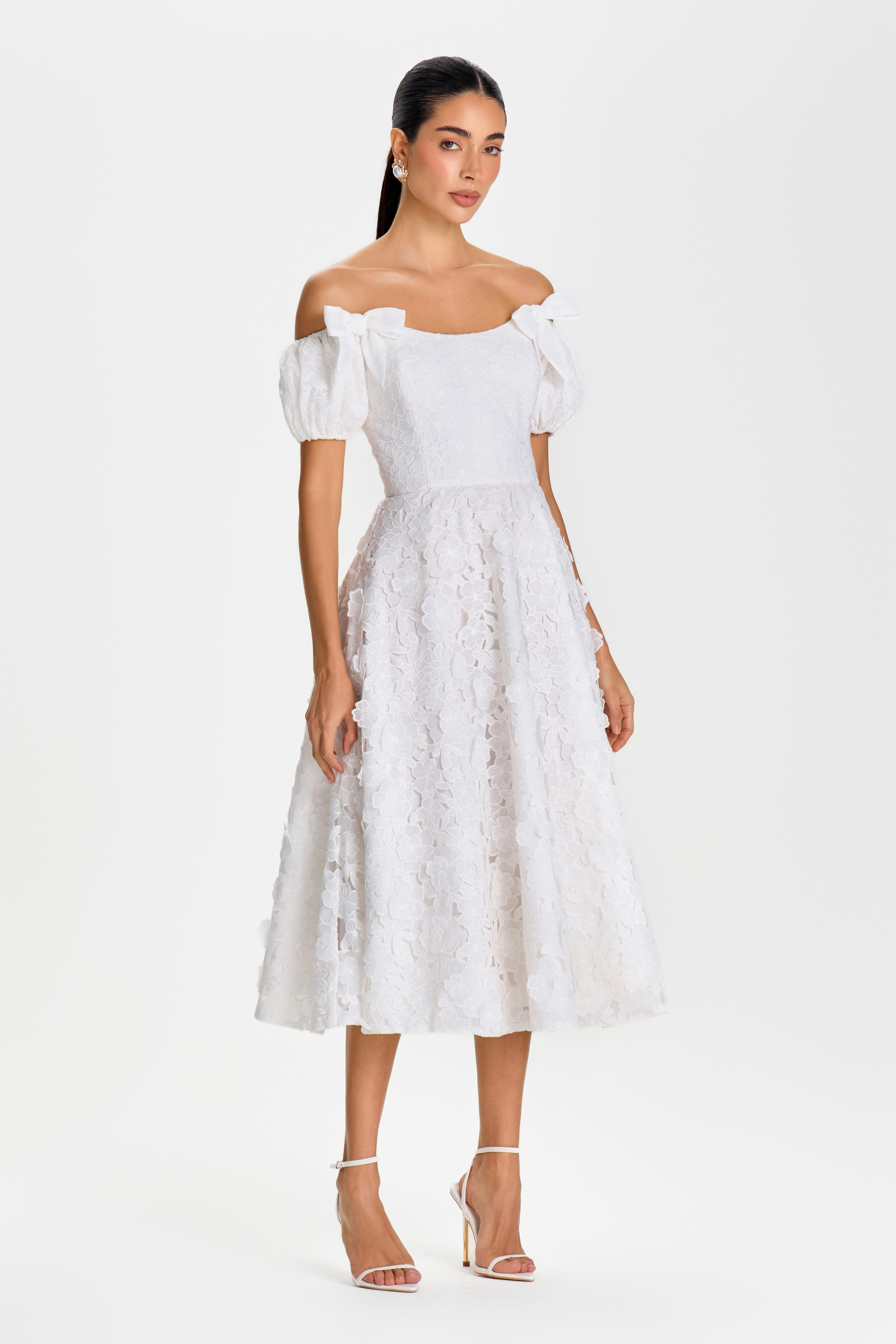 Hannah White Dress