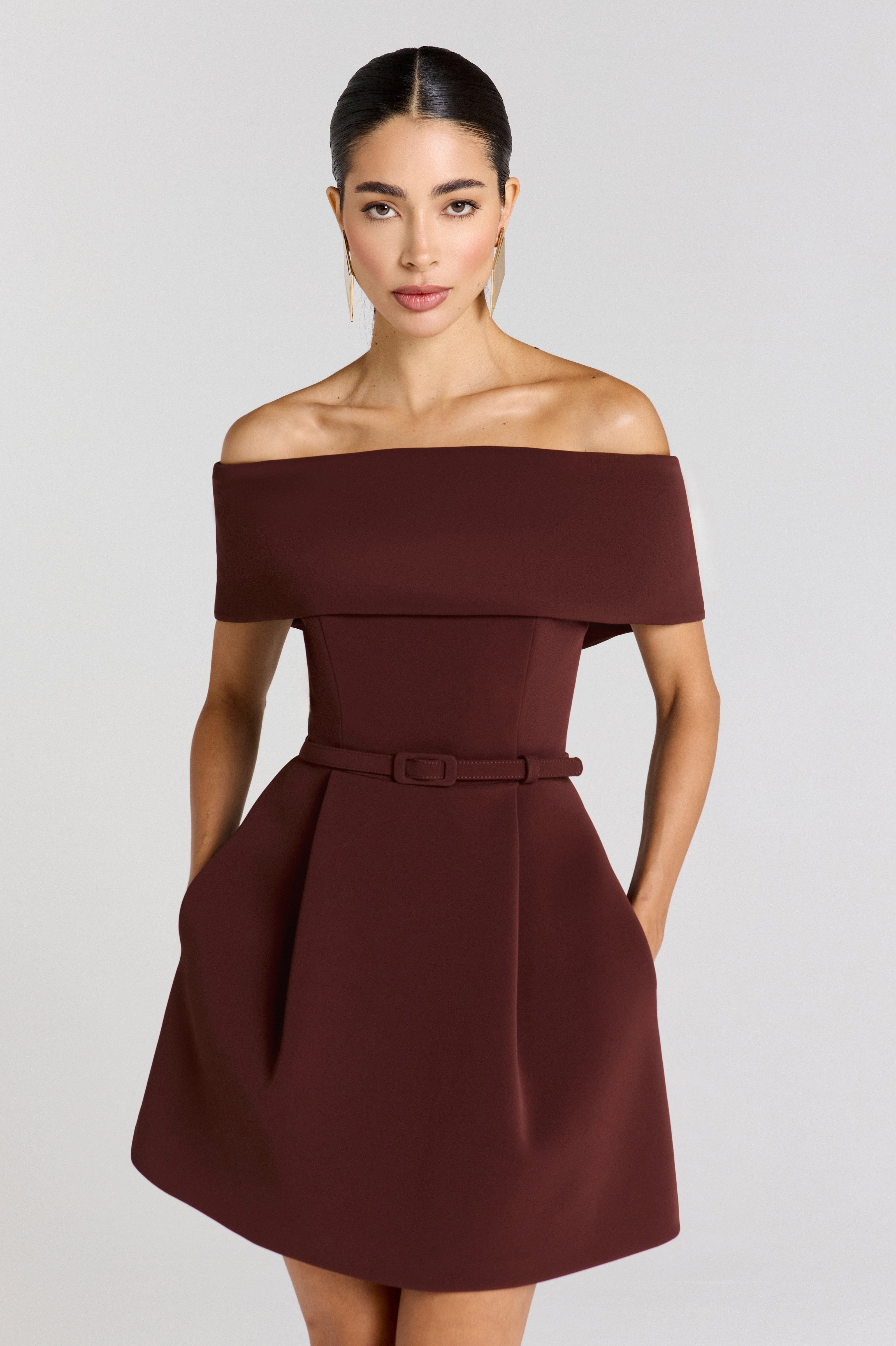 Harper Brown Dress