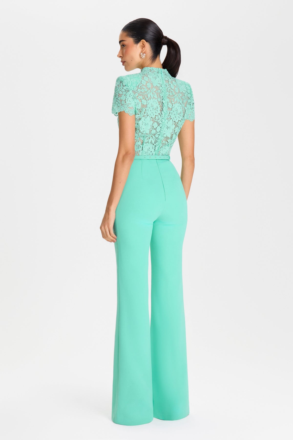 HATTIE MINT JUMPSUIT