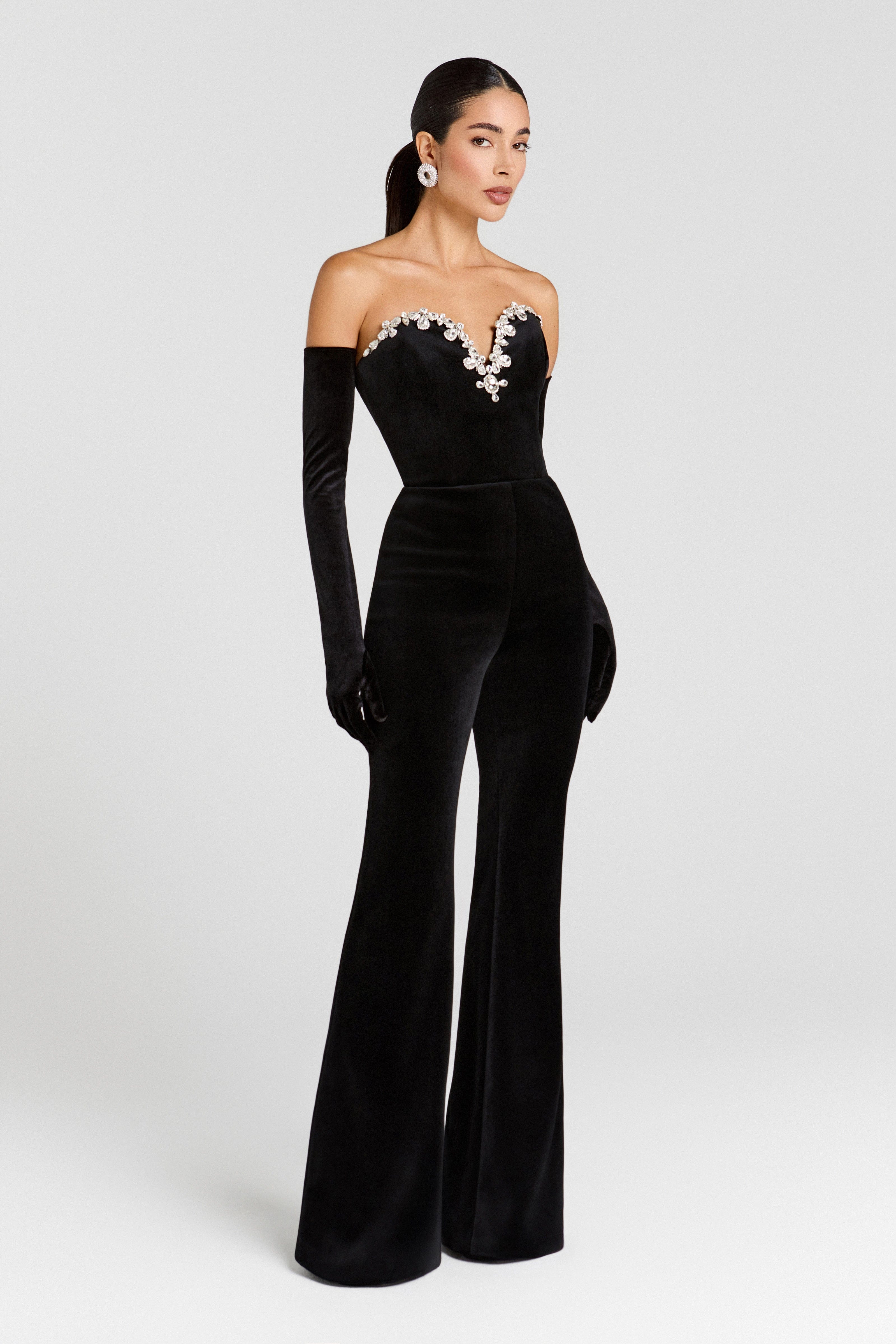Ines Black Jumpsuit