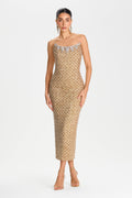 Isabella Gold Dress