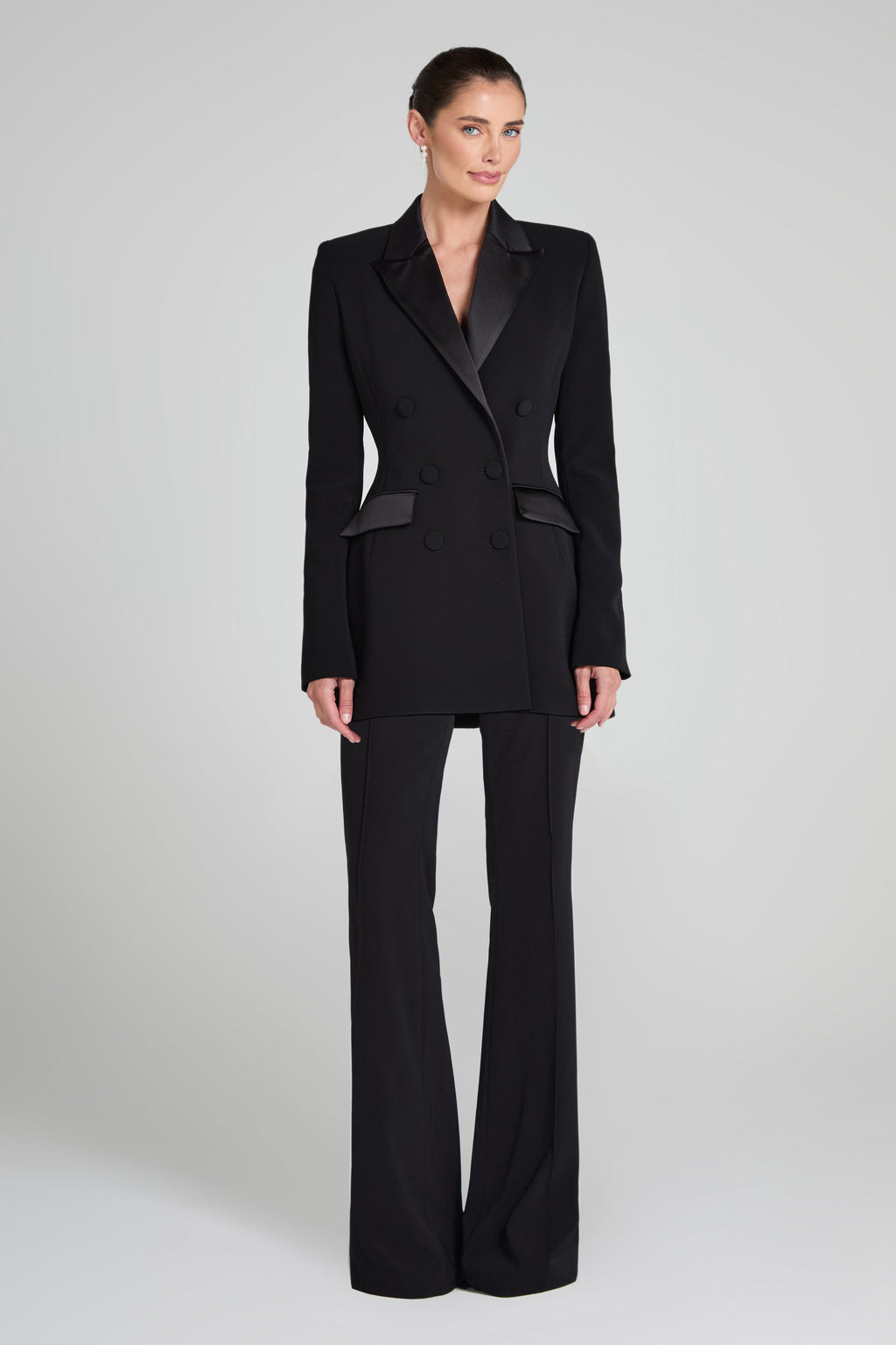 Monica Black Blazer Dress
