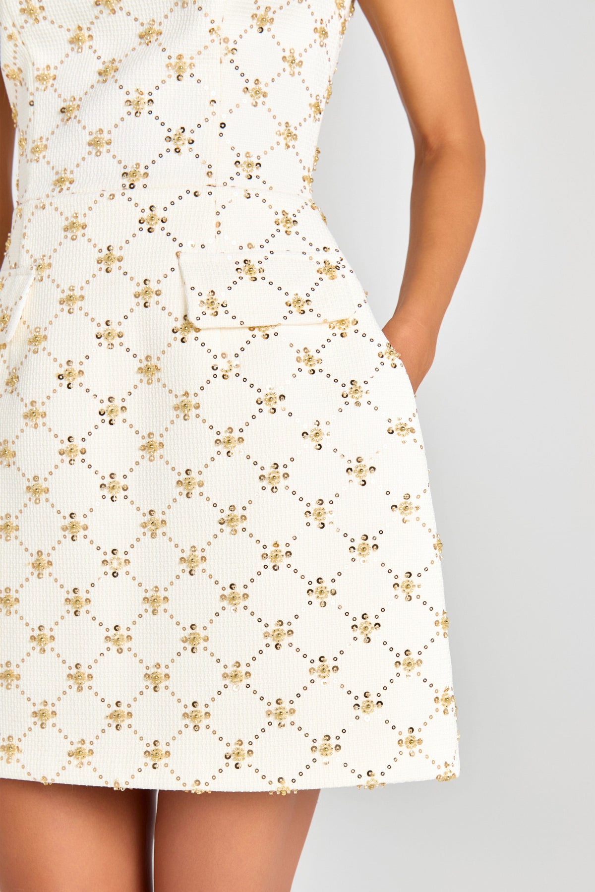 Morgan Ivory Dress