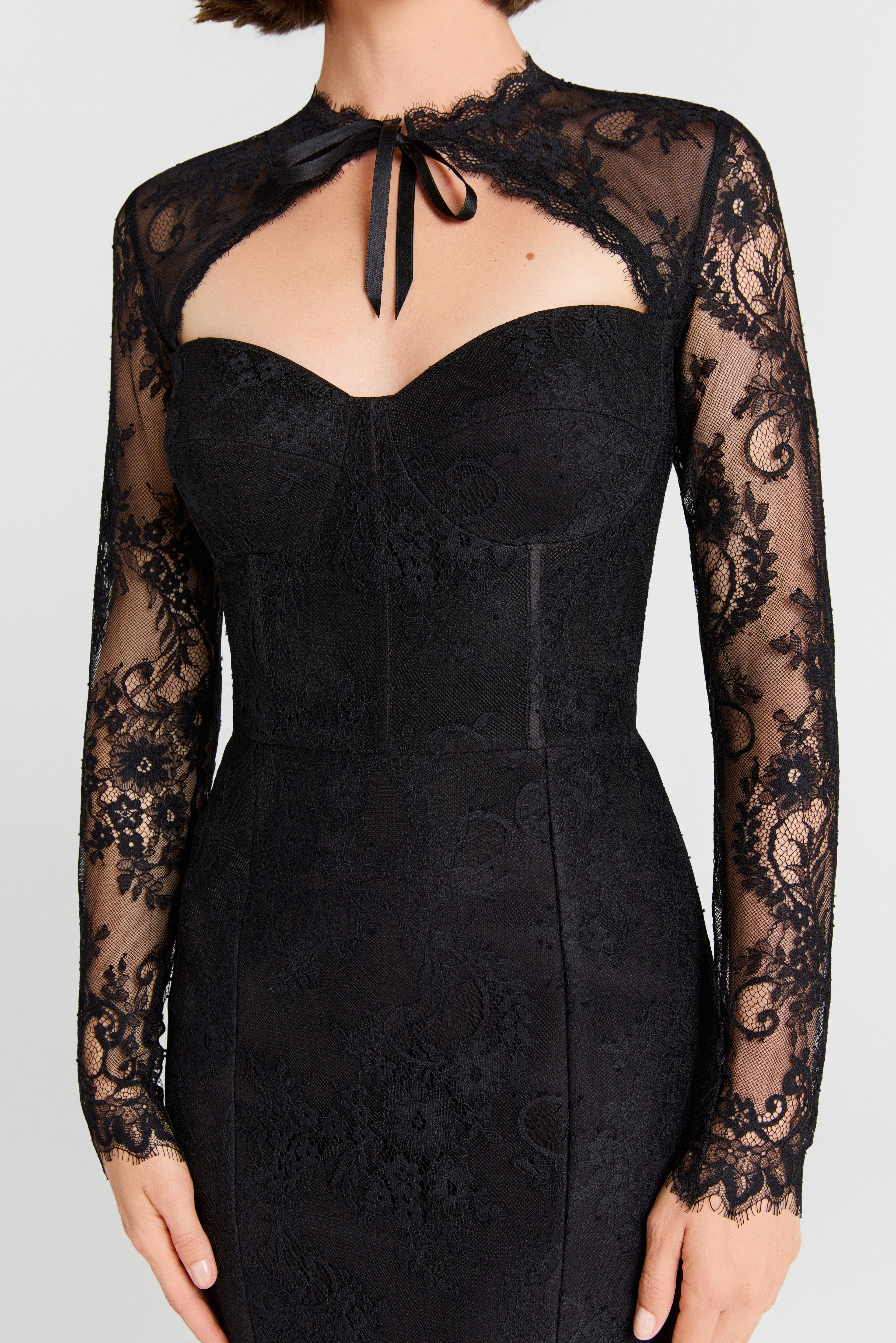 Mylene Black Dress