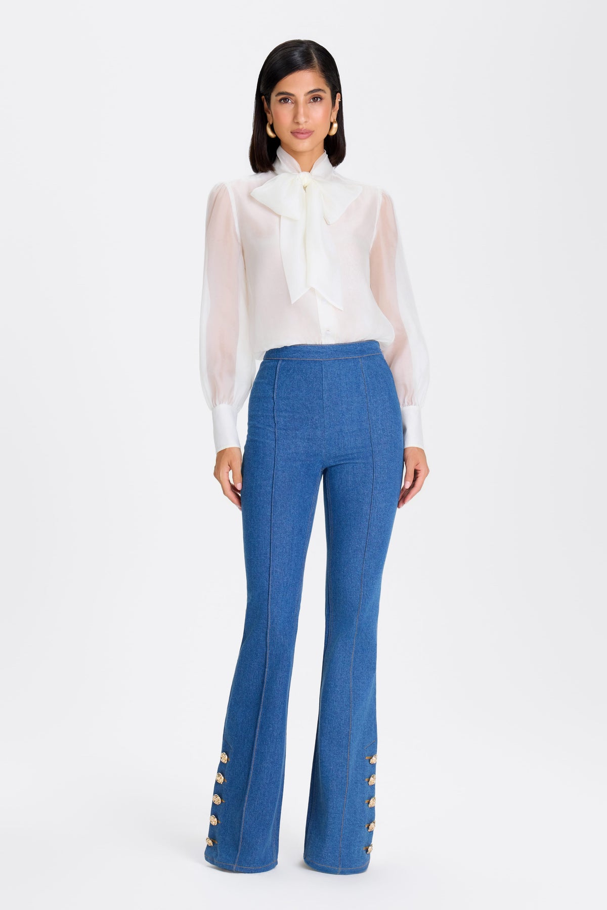 Kendra Light Denim Trousers