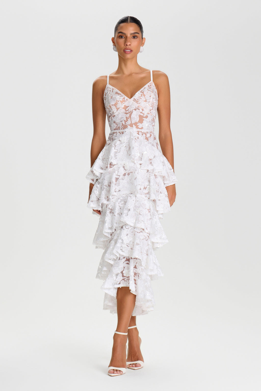 Saffron White Dress