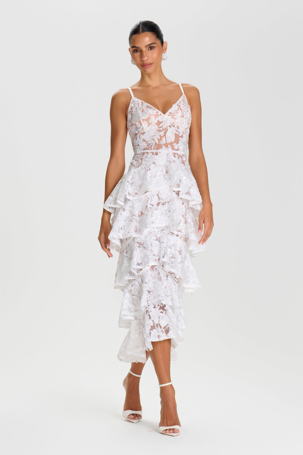 Saffron White Dress
