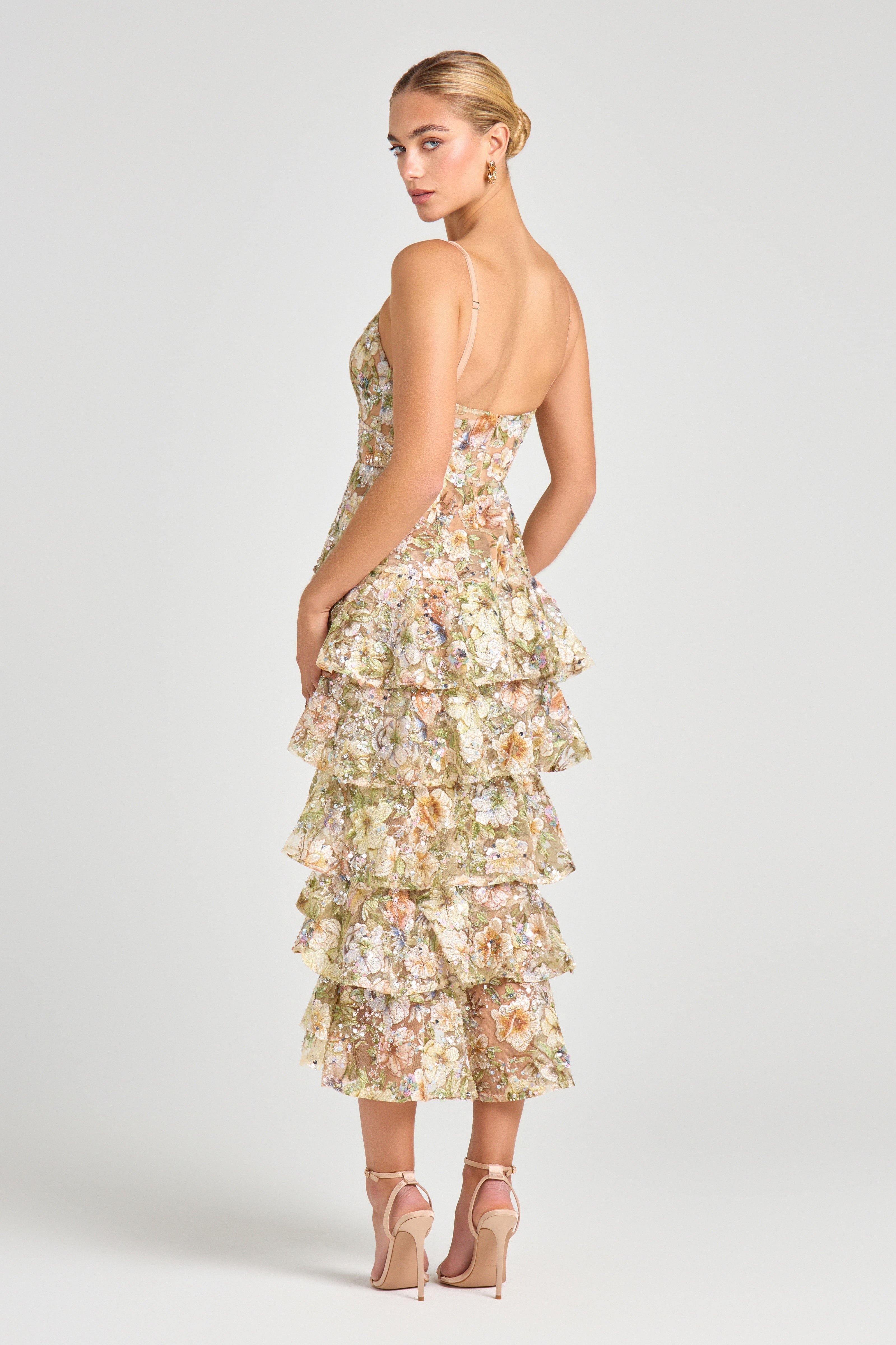 Saffron Floral Dress