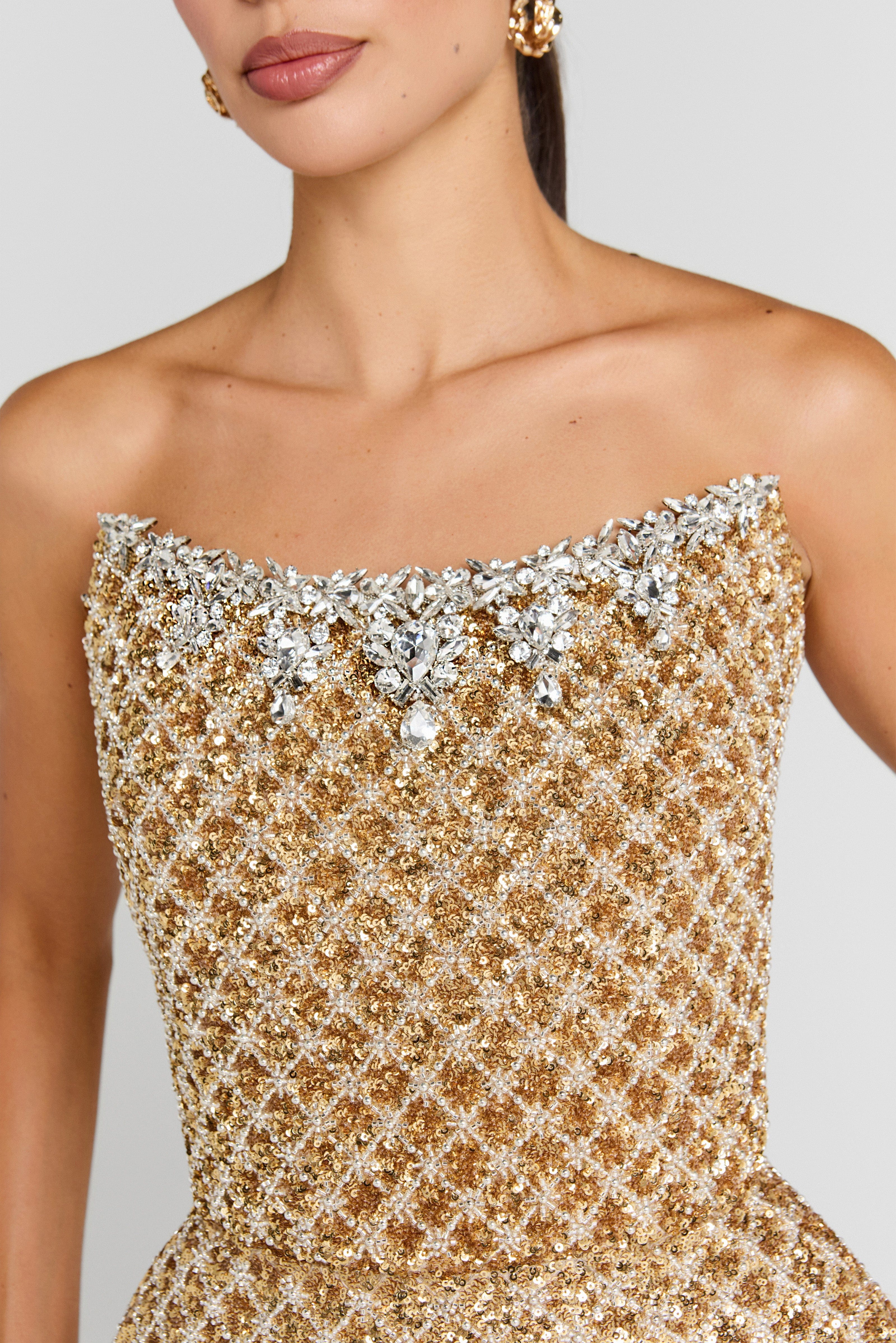 Savannah Gold Dress