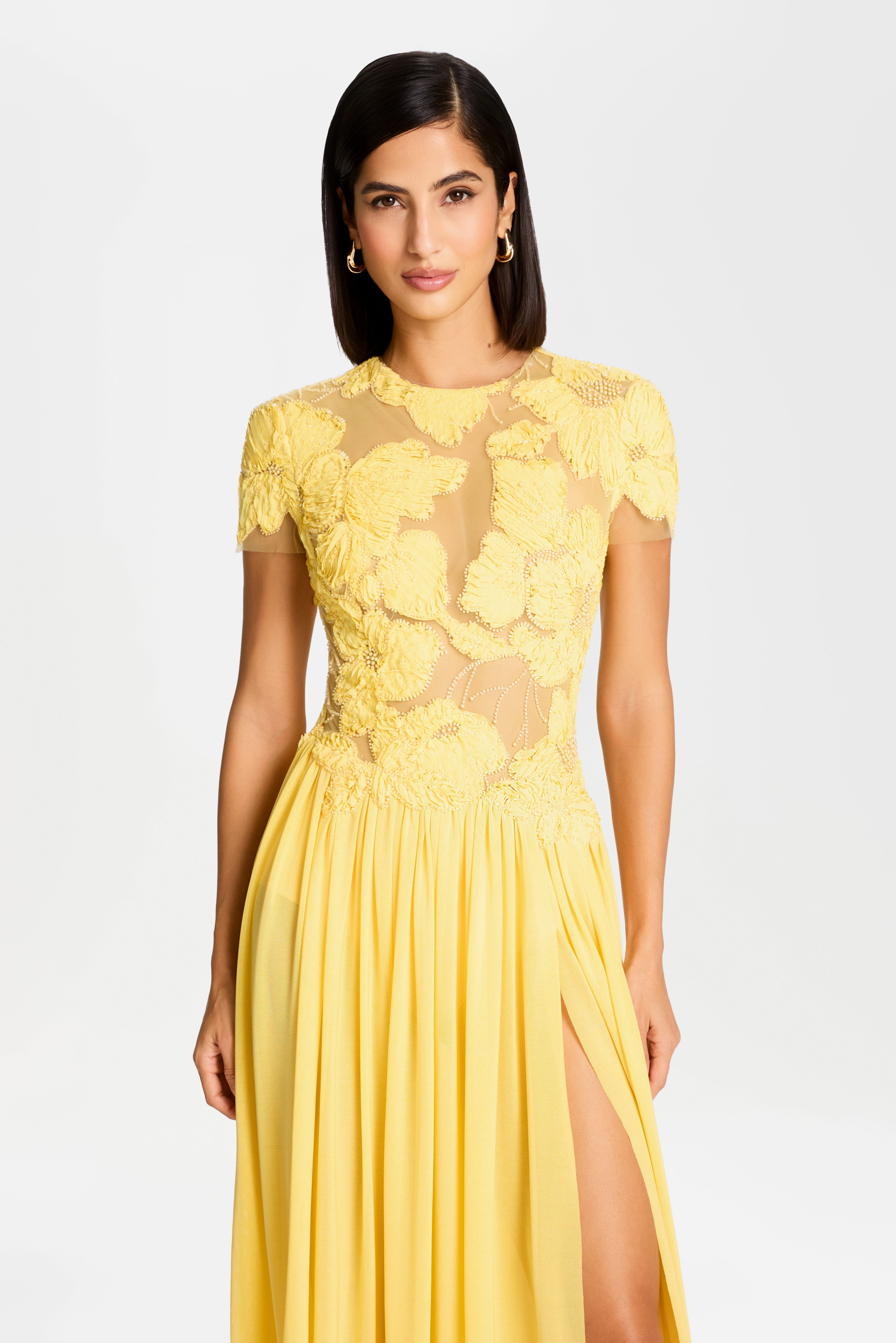 Sloane Yellow Dress