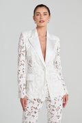 Valia White Blazer
