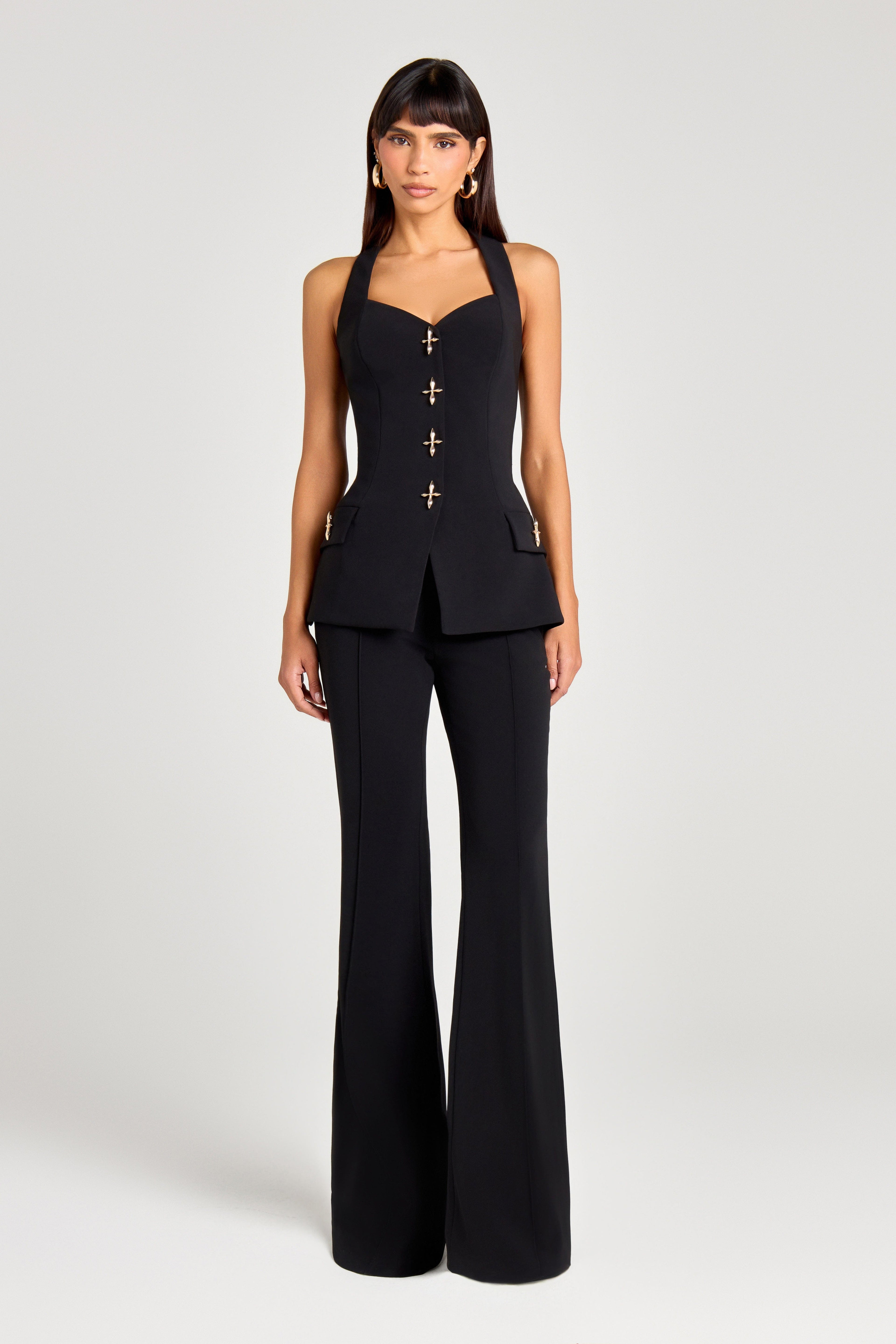 Zoe Black Waistcoat