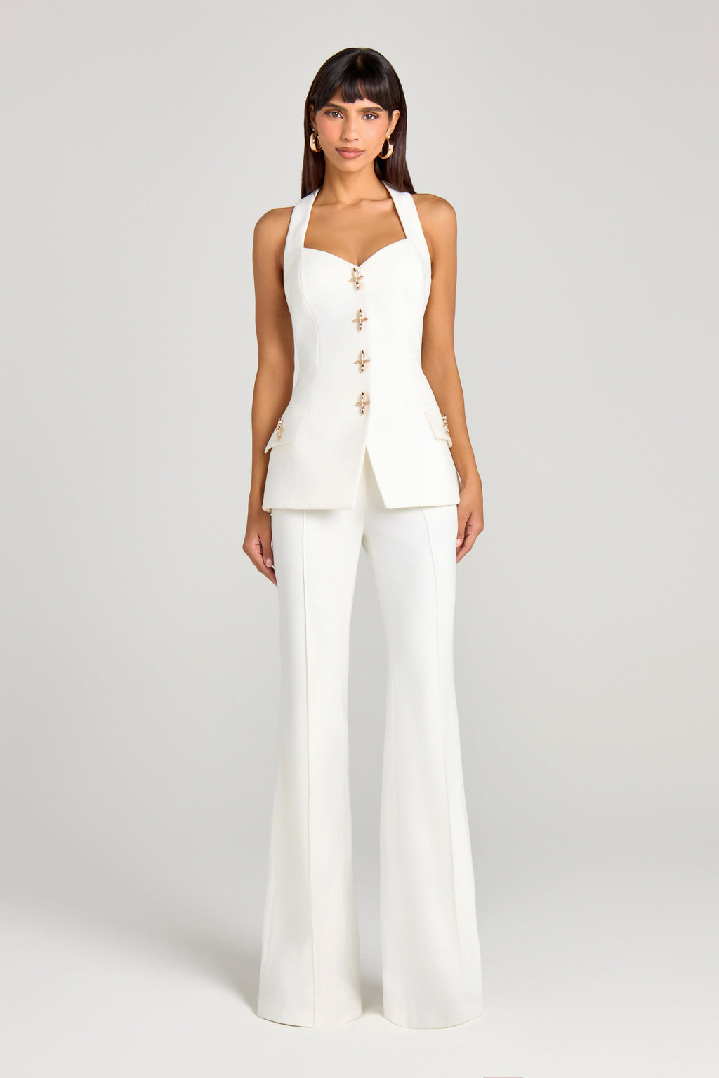 Zoe White Waistcoat