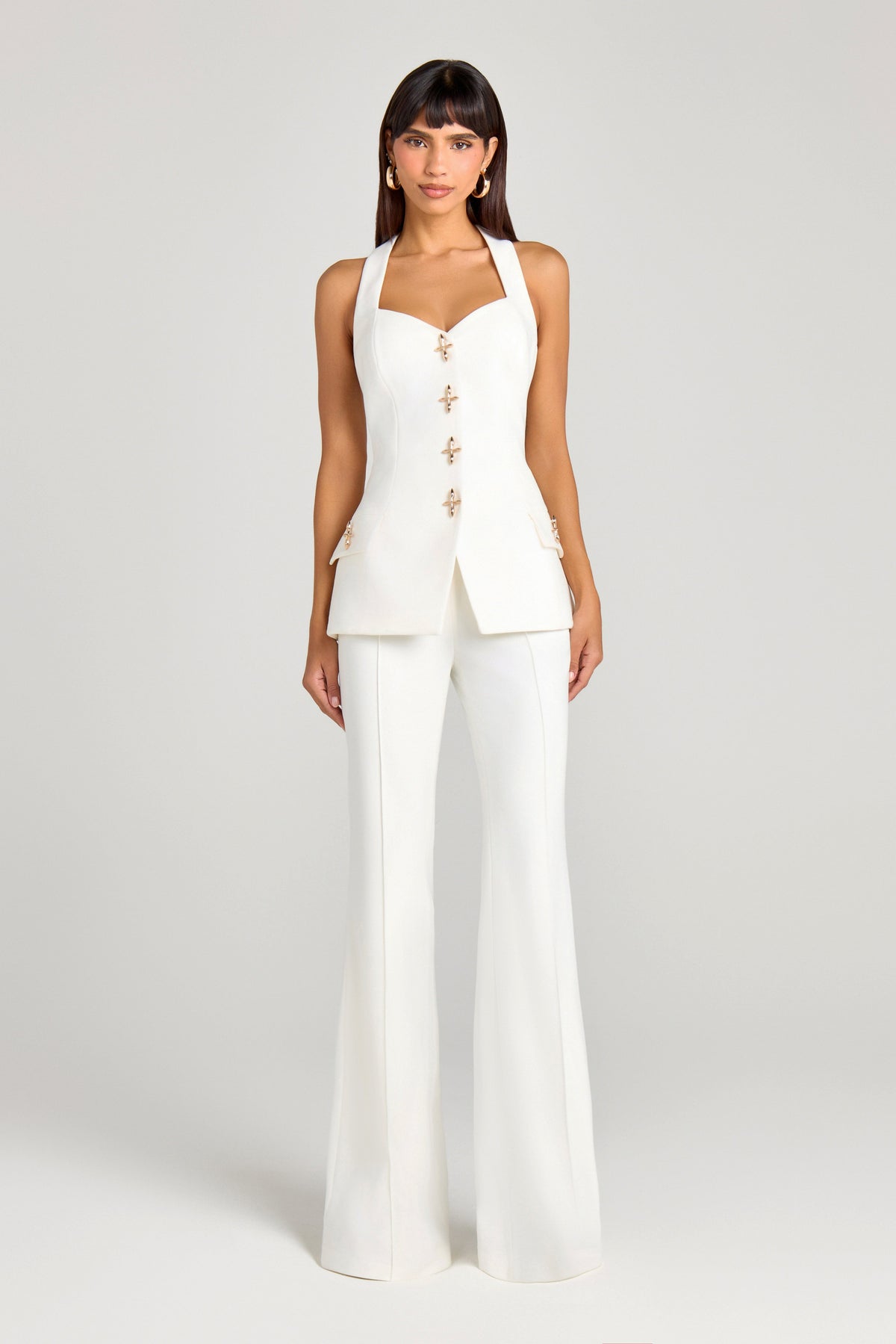 Zoe White Waistcoat