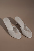 Reena Pearl Mesh Mule - Ivory