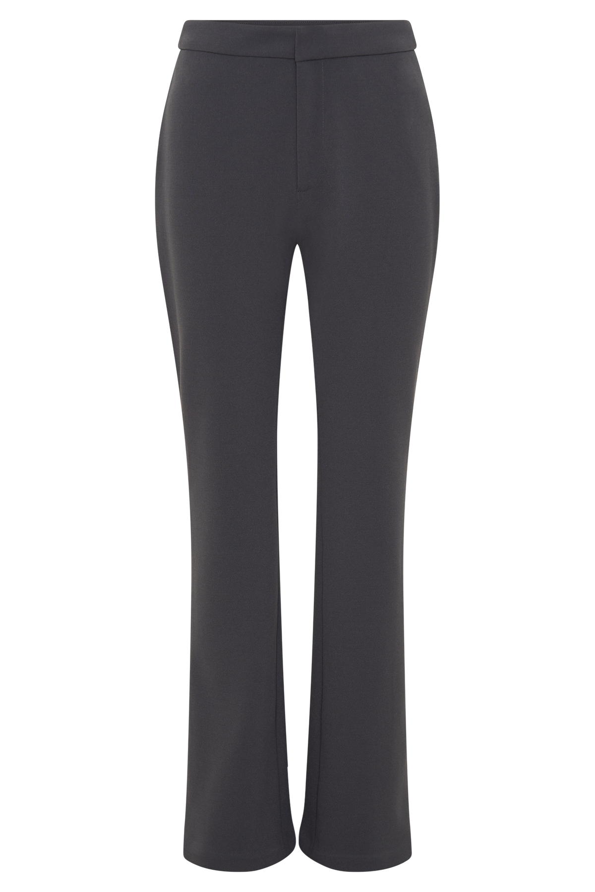 Marion Fit And Flare Pant - Charcoal Shadow