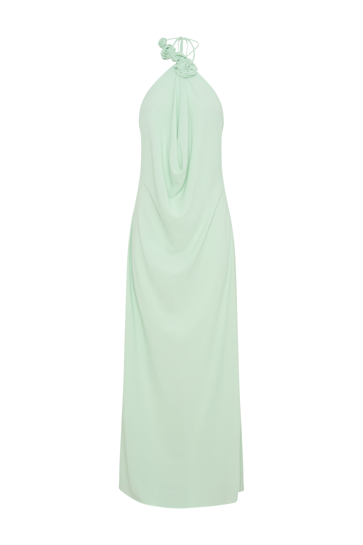 Rosalia Cowl Neck Maxi Dress - Sage