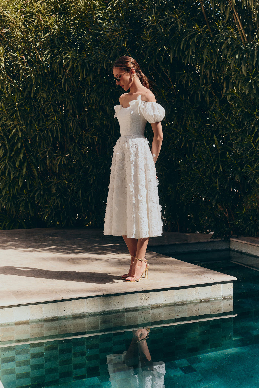 Hannah White Dress