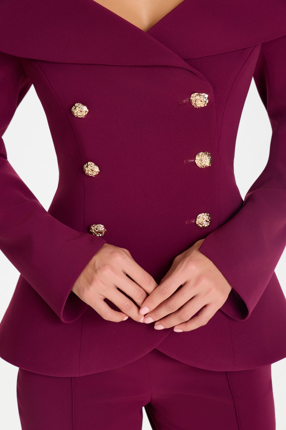 ABIGAIL BURGUNDY TOP