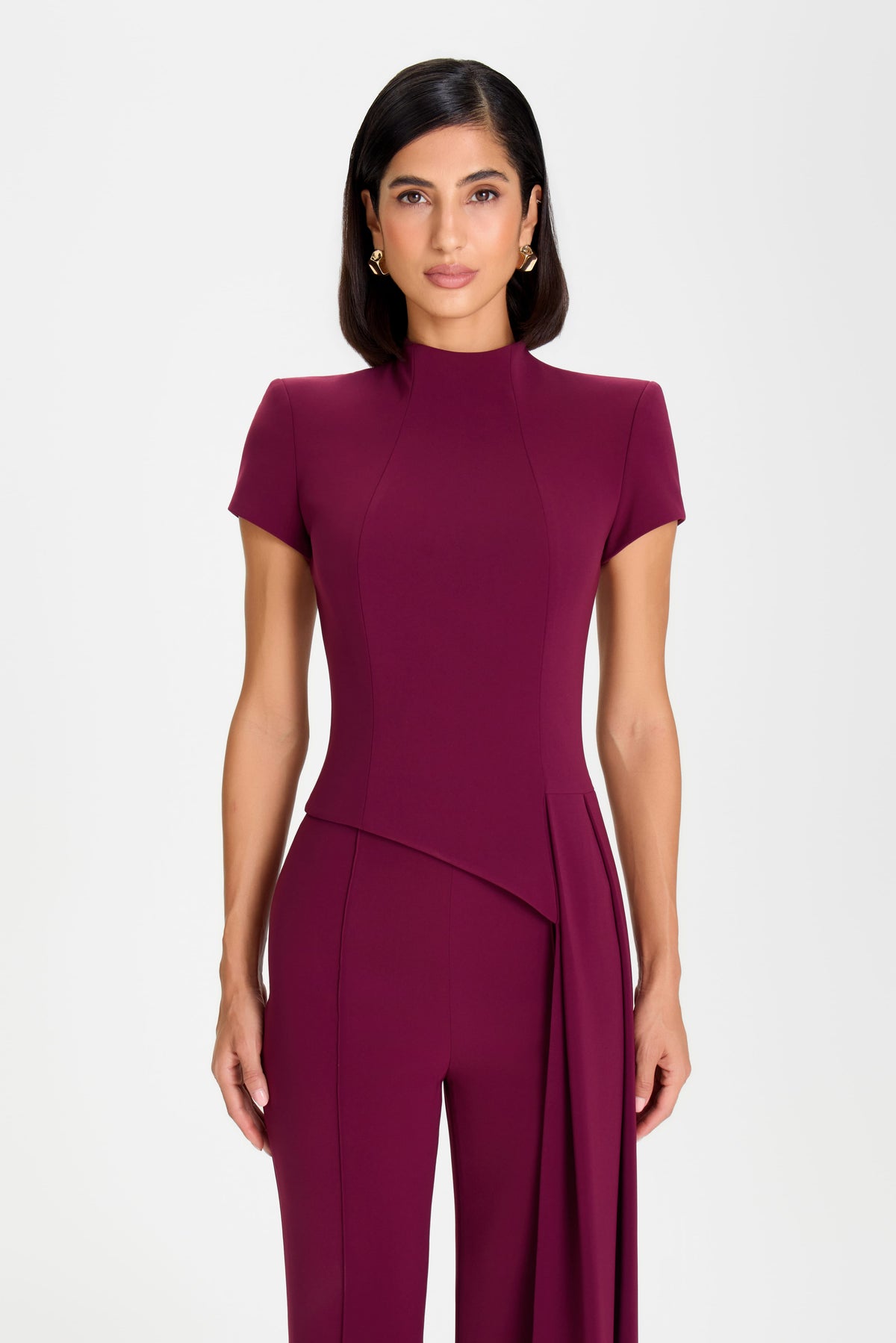 PIPPA BURGUNDY TOP