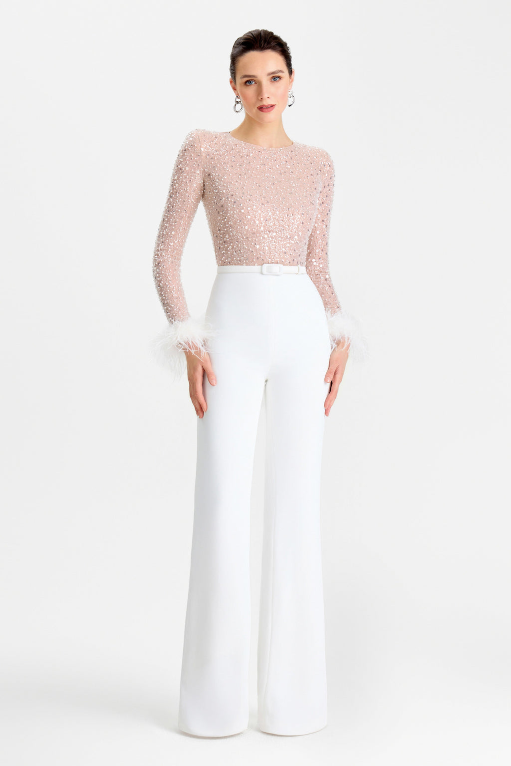 Amelia White Jumpsuit