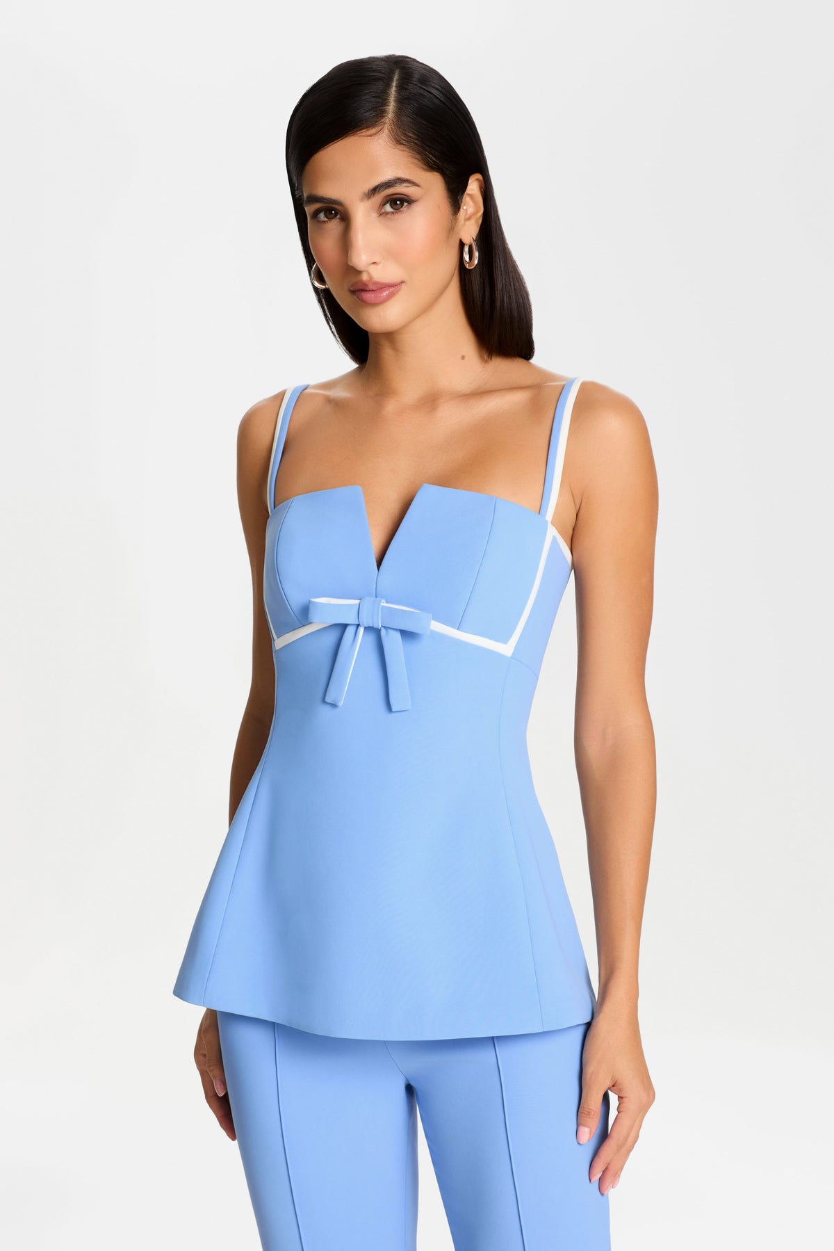 Anais Blue Top