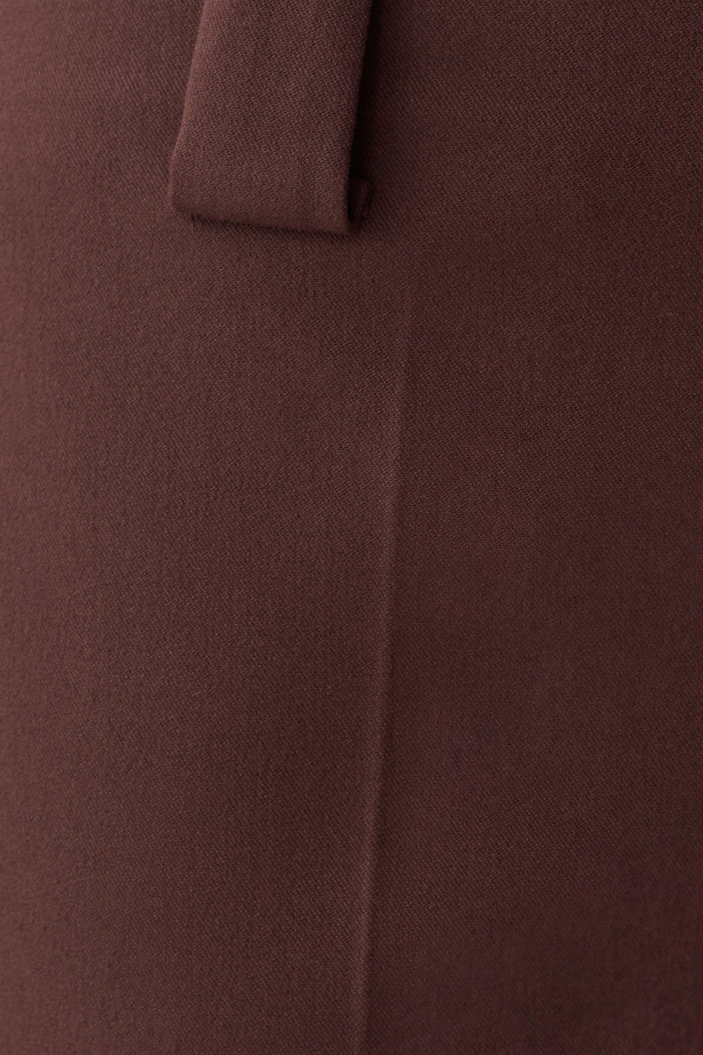Katherine Suiting Straight Leg Pants - Dark Chocolate
