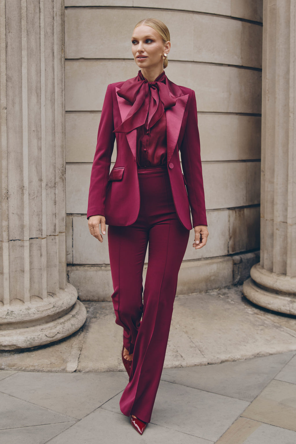 NAOMI BURGUNDY BODYSUIT