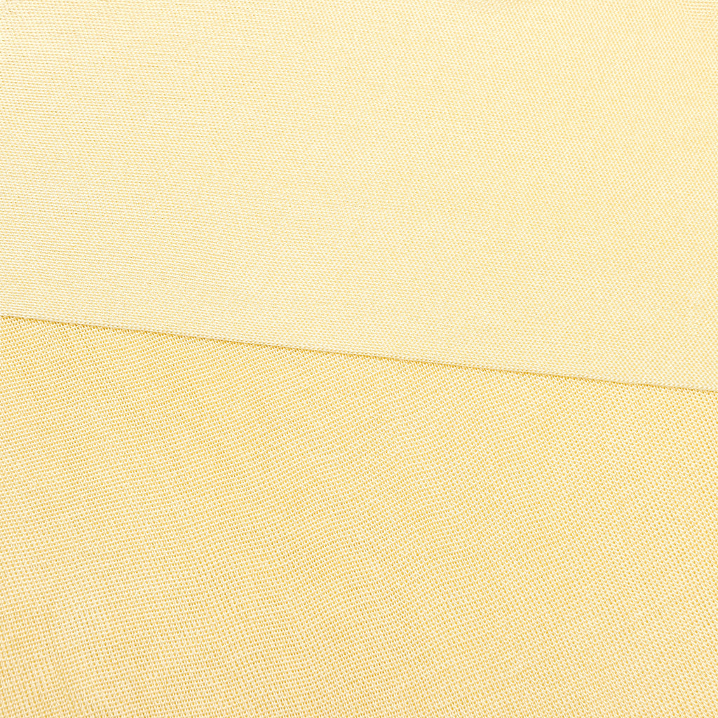 Yellow Viscose Knit Scarf Maxi Dress