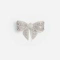 Crystal Embellished Bow Hairclip