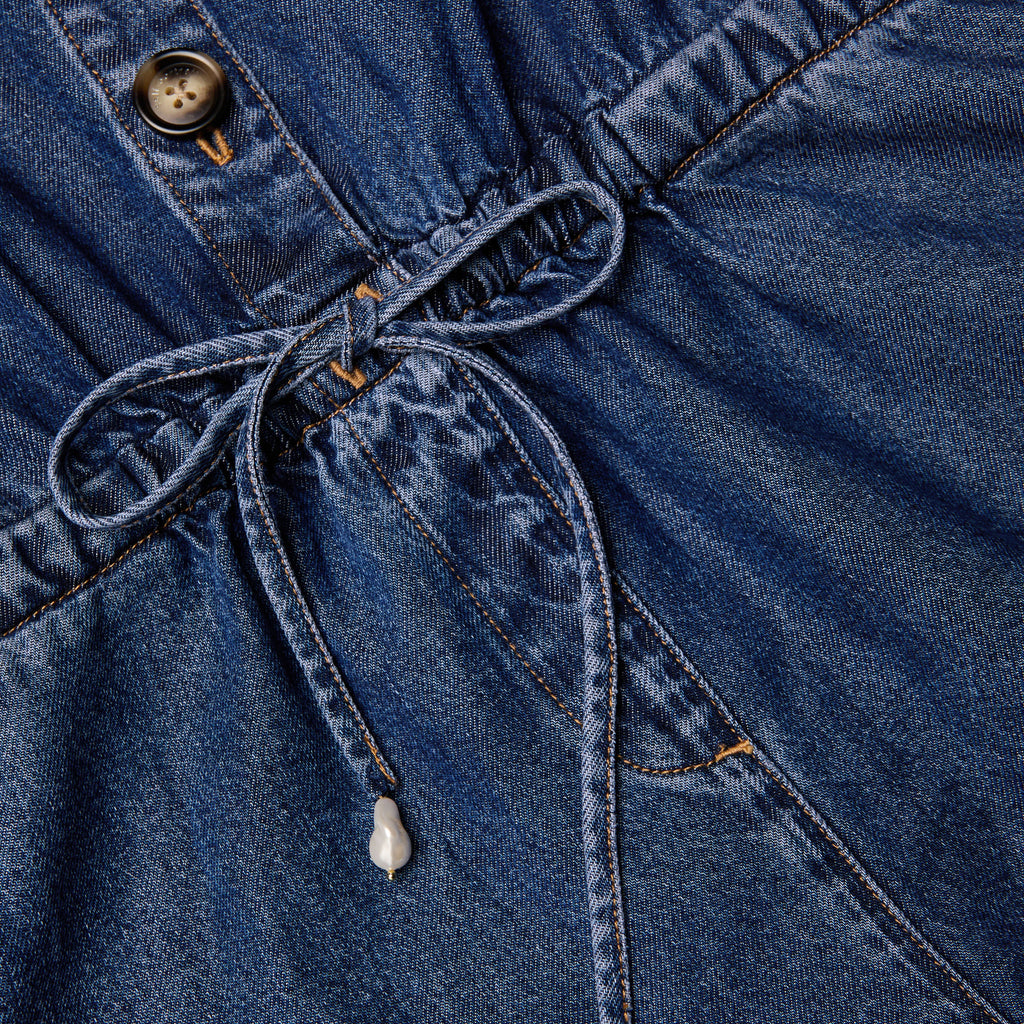 Denim Relaxed Fit Playsuit