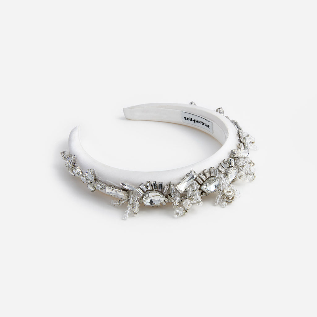Embellished Satin Headband