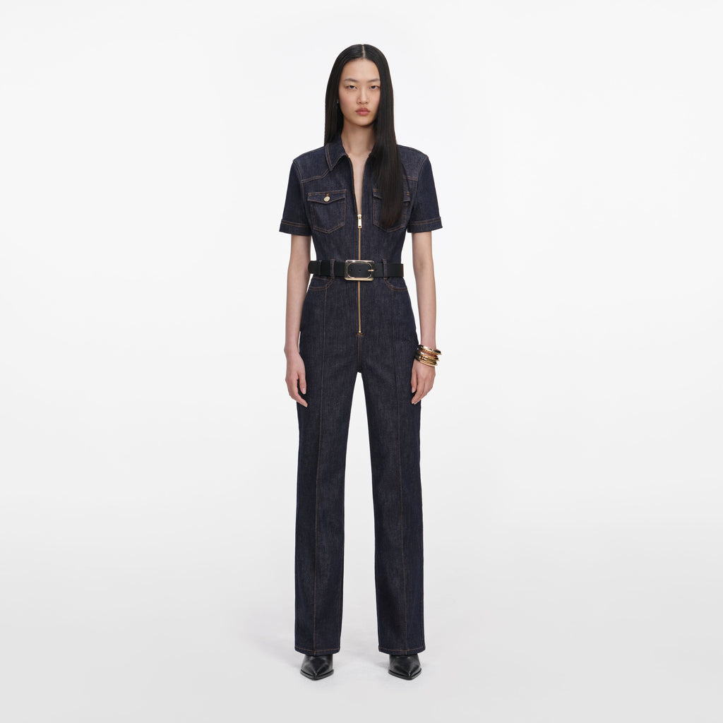 Indigo Denim Jumpsuit